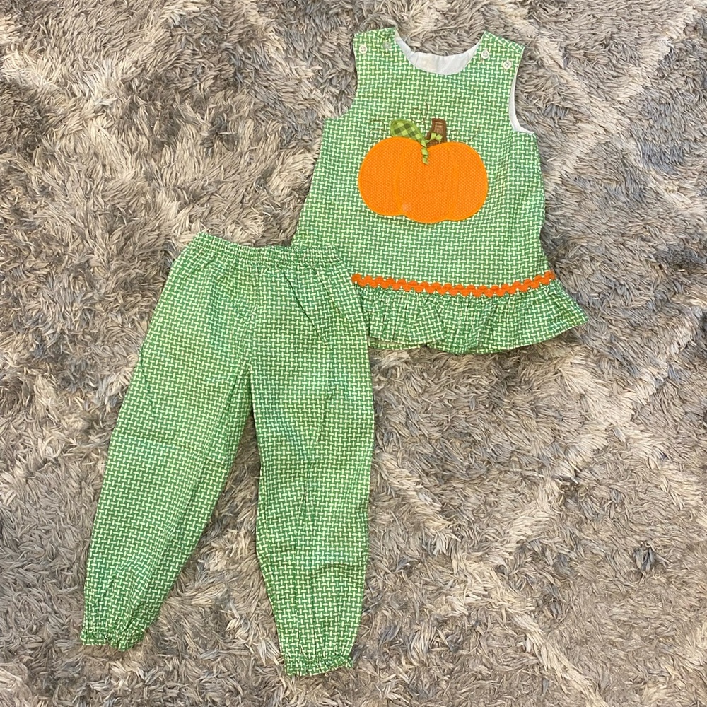 Bailey Boys Pumpkin Matching Set